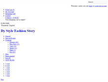 Tablet Screenshot of dystyle.ro